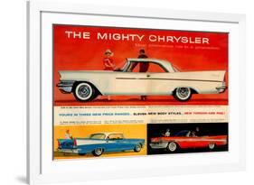 Mighty Chrysler Most Glamorous-null-Framed Art Print