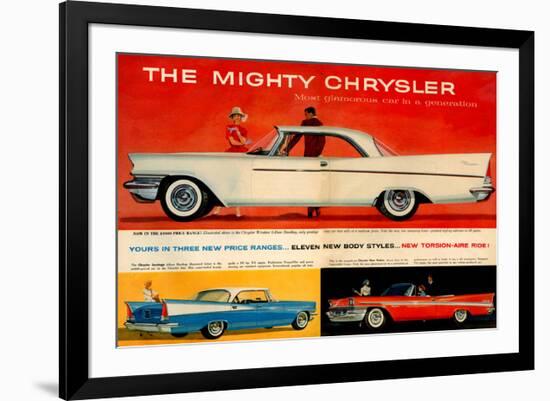 Mighty Chrysler Most Glamorous-null-Framed Art Print