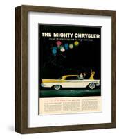 Mighty Chrysler Saratoga-null-Framed Art Print