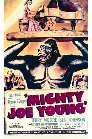 MIGHTY JOE YOUNG Movie Poster RARE King Kong 