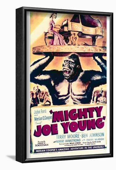 Mighty Joe Young - Movie Poster Reproduction-null-Framed Photo