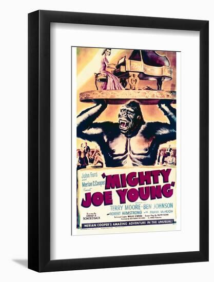 Mighty Joe Young - Movie Poster Reproduction-null-Framed Photo