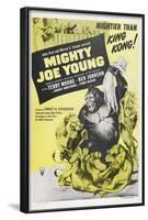 MIGHTY JOE YOUNG, US poster, Terry Moore, Mighty Joe Young, 1949-null-Framed Art Print