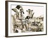 Mighty Monarchs: The Pharaoh Who Abolished the Gods. Amenhotep-C.l. Doughty-Framed Giclee Print