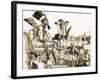 Mighty Monarchs: The Pharaoh Who Abolished the Gods. Amenhotep-C.l. Doughty-Framed Giclee Print