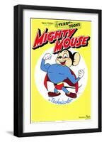 Mighty Mouse, 1943-null-Framed Art Print