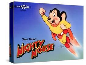 Mighty Mouse, 1943-null-Stretched Canvas