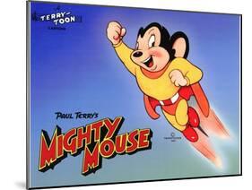 Mighty Mouse, 1943-null-Mounted Art Print