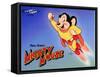 Mighty Mouse, 1943-null-Framed Stretched Canvas