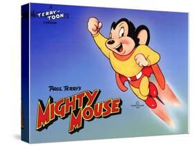 Mighty Mouse, 1943-null-Stretched Canvas