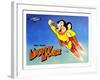 Mighty Mouse, Ca. 1940s-null-Framed Art Print