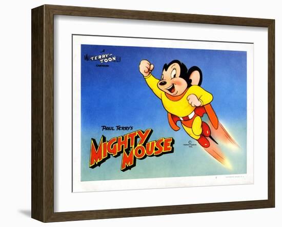 Mighty Mouse, Ca. 1940s-null-Framed Art Print