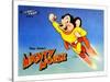 Mighty Mouse, Ca. 1940s-null-Stretched Canvas