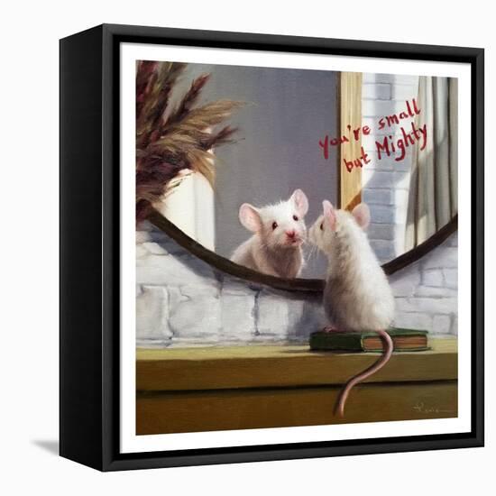 Mighty Mouse-Lucia Heffernan-Framed Stretched Canvas