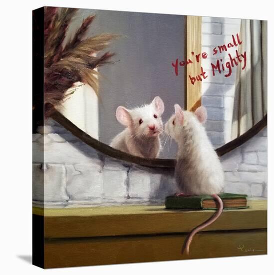 Mighty Mouse-Lucia Heffernan-Stretched Canvas
