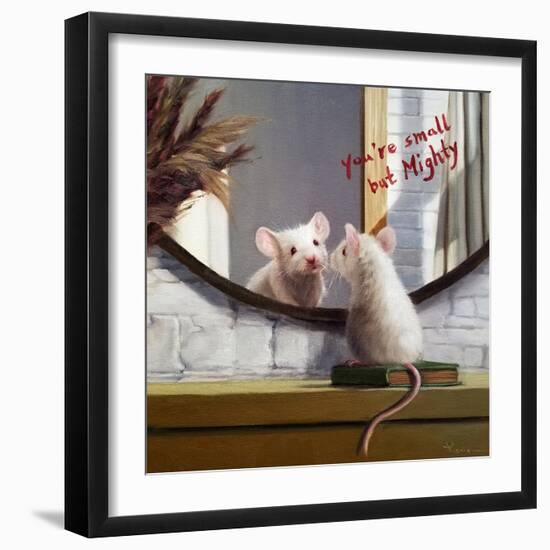 Mighty Mouse-Lucia Heffernan-Framed Art Print