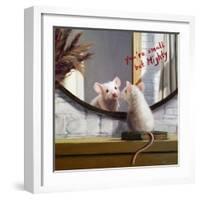 Mighty Mouse-Lucia Heffernan-Framed Art Print