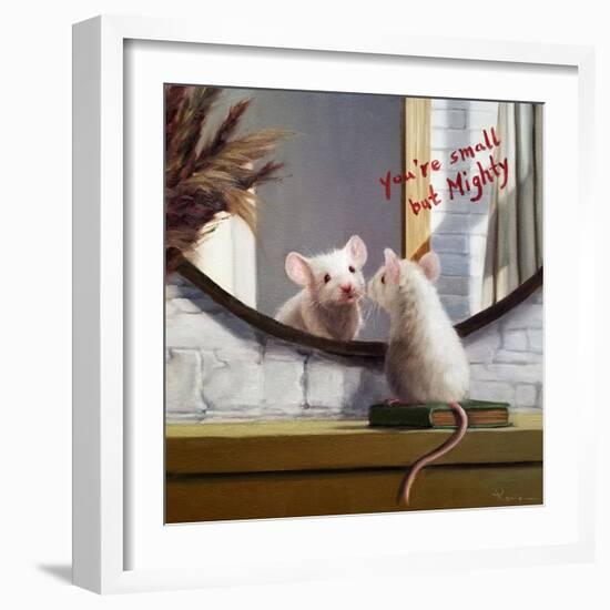 Mighty Mouse-Lucia Heffernan-Framed Art Print