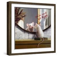 Mighty Mouse-Lucia Heffernan-Framed Art Print