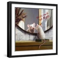 Mighty Mouse-Lucia Heffernan-Framed Art Print