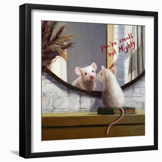 Mighty Mouse-Lucia Heffernan-Framed Art Print