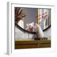 Mighty Mouse-Lucia Heffernan-Framed Art Print