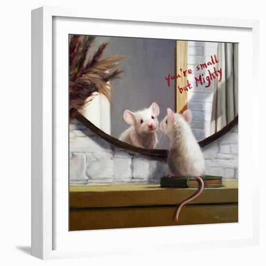 Mighty Mouse-Lucia Heffernan-Framed Art Print