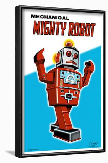 Mighty Robot-null-Framed Poster