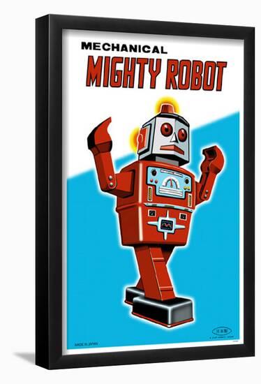 Mighty Robot-null-Framed Poster