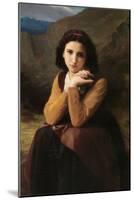 Mignon-William Adolphe Bouguereau-Mounted Art Print