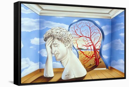 Migraine-John Bavosi-Framed Stretched Canvas