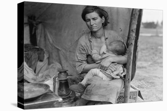 Migrant Agricultural Worker's Family-Dorothea Lange-Stretched Canvas