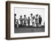 Migrant Families, 1936-Dorothea Lange-Framed Giclee Print