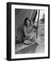 Migrant farm worker's family in Nipomo California, 1936-Dorothea Lange-Framed Photographic Print