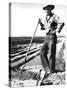 Migrant Irrigator-Dorothea Lange-Stretched Canvas