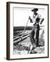 Migrant Irrigator-Dorothea Lange-Framed Photo