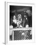 Migrant Italian Family on the Ferry from Ellis Island to New York City, 1905-null-Framed Photographic Print