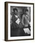 Migrant Mexican Workers Waiting to Get Papers to Legally Work in the Us-Bernard Hoffman-Framed Photographic Print