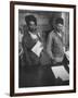 Migrant Mexican Workers Waiting to Get Papers to Legally Work in the Us-Bernard Hoffman-Framed Photographic Print