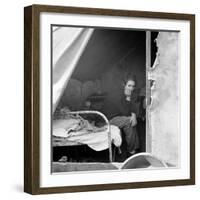 Migrant Worker, 1936-Dorothea Lange-Framed Photographic Print