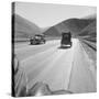 Migrants driving on Highway 99, 1939-Dorothea Lange-Stretched Canvas