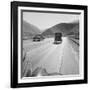 Migrants driving on Highway 99, 1939-Dorothea Lange-Framed Photographic Print