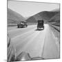 Migrants driving on Highway 99, 1939-Dorothea Lange-Mounted Photographic Print