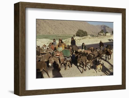 Migration of the Qashgai Tribe, Iran, Middle East-Sybil Sassoon-Framed Photographic Print