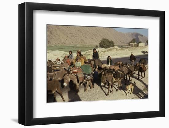 Migration of the Qashgai Tribe, Iran, Middle East-Sybil Sassoon-Framed Photographic Print