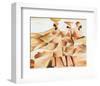 Migration-null-Framed Art Print