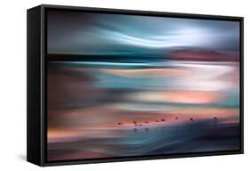 Migrations - Blue Sky-Ursula Abresch-Framed Stretched Canvas