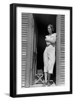 Migratory Laborer's Wife-Dorothea Lange-Framed Art Print