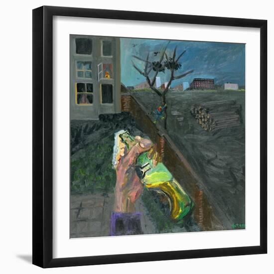 Migratory Move with Beer-Zhang Yong Xu-Framed Giclee Print