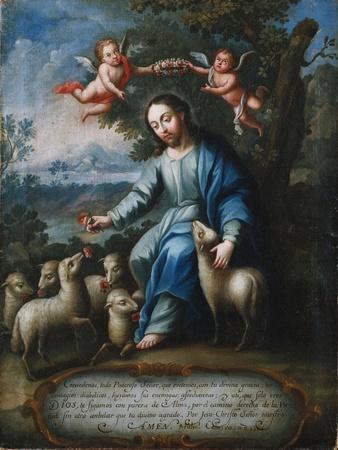 The Good Shepherd, El Buen Pastor, 1765